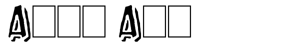 Afro Add font preview